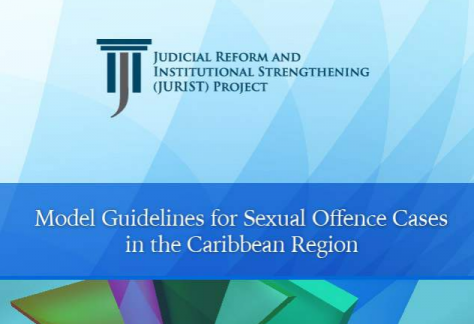 Guidelines For Sexual Offence Cases In The Caribbean Region Cover